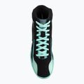 Scarpe da boxe Hayabusa Surge black/cyan 5