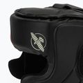 Casco da boxe Hayabusa T3 Headgear nero/rosso 4