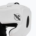 Casco da boxe Hayabusa T3 Headgear bianco/nero 6