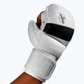 Guanti da grappling Hayabusa T3 Hybrid bianco/nero 4