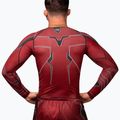 Hayabusa rashguard a maniche lunghe da uomo Marvel's Iron Man rosso 2