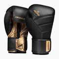 Guanti da boxe Hayabusa T3 nero/oro 5