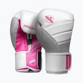 Guanti da boxe Hayabusa T3 bianco/rosa 7