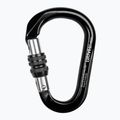 Moschettone Grivel Mega K6N Screw Lock black/black