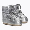 Donna Moon Boot Icon Basso Stivali da neve argento glitterato 4