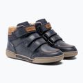 Geox Poseido navy/cognac scarpe junior 4