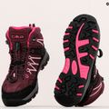 CMP stivali da trekking per bambini Rigel Mid Wp maroon 3Q12944/05HM 13