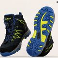 Stivali da trekking CMP da bambino Rigel Mid Wp blu navy 3Q12944/38NL 12