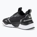 EA7 Scarpe Emporio Armani Ace Runner nero/argento 3