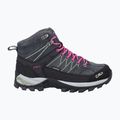 Stivali da trekking da donna CMP Rigel Mid Wp antracite/verde minerale 8