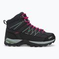 Stivali da trekking da donna CMP Rigel Mid Wp antracite/verde minerale 2