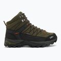 Scarponi da trekking da uomo CMP Rigel Mid Wp olive/flame 2