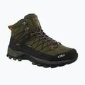 Scarponi da trekking da uomo CMP Rigel Mid Wp olive/flame