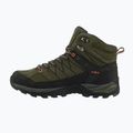 Scarponi da trekking da uomo CMP Rigel Mid Wp olive/flame 3