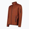 Felpa CMP da uomo 30H5887 ruggine/ antracite 3
