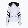 Giacca da sci donna CMP 35W0246 Zip Hood Synthetic Fur white