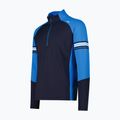 Felpa uomo CMP 35L0427 Sweat nero/blu/sole invernale 3