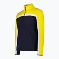 Felpa uomo CMP 35L0507 Sweat nero/blu/sole invernale 3