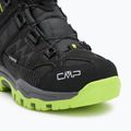 Scarpe da trekking per bambini CMP Kiruna Mid Fitgo Fleece Wp lead/acid 7