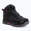 Scarponcini da trekking per bambini CMP Kiruna Mid Fitgo Fleece Wp antracite/festival