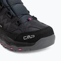 Scarponcini da trekking per bambini CMP Kiruna Mid Fitgo Fleece Wp antracite/festival 7