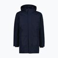Giacca impermeabile da uomo CMP 35K3737 Parka Zip Hood black/blue/winter sun 6