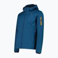 Giacca softshell da uomo CMP 39A5027 Zip Hood petroleum 3
