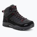 Scarpe da trekking junior CMP Rigel Mid Wp grey/ferrari