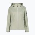 Giacca softshell da donna CMP 39A5016 Zip Hoodie pistachio