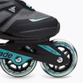 Rollerblade Zetrablade da donna nero/azzurro 6