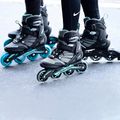 Rollerblade Zetrablade da donna nero/azzurro 10