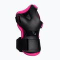 Set di protezioni per bambini Rollerblade Skate Gear Junior nero/rosa 4