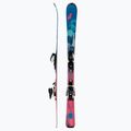 Sci da discesa per bambini Nordica Team J + attacchi J4.5 FDT blu/bianco 2