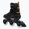 Pattini a rotelle da uomo Rollerblade Macroblade 100 3WD nero/giallo zafferano 3