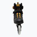 Pattini a rotelle da uomo Rollerblade Macroblade 100 3WD nero/giallo zafferano 4