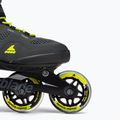 Pattini a rotelle da uomo Rollerblade Macroblade 80 nero/lime 6