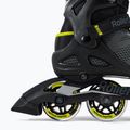 Pattini a rotelle da uomo Rollerblade Macroblade 80 nero/lime 7