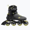 Pattini a rotelle da uomo Rollerblade Macroblade 80 nero/lime 10