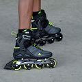 Pattini a rotelle da uomo Rollerblade Macroblade 80 nero/lime 17