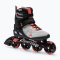 Pattini a rotelle Rollerblade Macroblade 80 da donna, grigio ghiacciaio/corallo