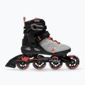 Pattini a rotelle Rollerblade Macroblade 80 da donna, grigio ghiacciaio/corallo 2