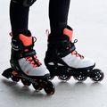 Pattini a rotelle Rollerblade Macroblade 80 da donna, grigio ghiacciaio/corallo 9