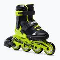 Pattini a rotelle Rollerblade Microblade per bambini, nero/giallo neutro