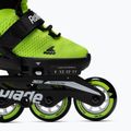 Pattini a rotelle per bambini Rollerblade Microblade giallo neon 6