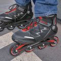 Pattini da uomo Bladerunner by Rollerblade Advantage Pro XT nero/rosso 8