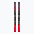 Sci da discesa per bambini Nordica Team J R + attacchi J7.0 FDT grigio/rosso