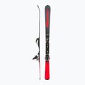 Sci da discesa per bambini Nordica Team J R + attacchi J7.0 FDT grigio/rosso 2