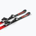 Sci da discesa per bambini Nordica Team J R + attacchi J7.0 FDT grigio/rosso 9