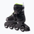 Pattini a rotelle Rollerblade Microblade per bambini nero/verde 2