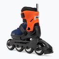 Pattini a rotelle Rollerblade Microblade per bambini blu notte/arancio caldo 3